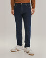 Jeans Slim Efecto Lavado,AZUL MARINO